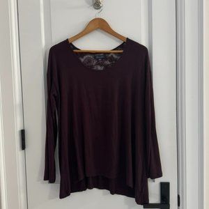 AE Lace Back Top